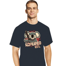 Load image into Gallery viewer, Shirts T-Shirts, Tall / Large / Dark Heather 100% Koalified