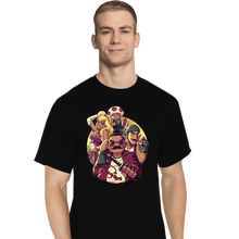 Load image into Gallery viewer, Daily_Deal_Shirts T-Shirts, Tall / Large / Black The Mushroom Gang