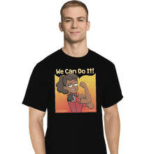 Load image into Gallery viewer, Shirts T-Shirts, Tall / Large / Black Lower Decks Can Do It