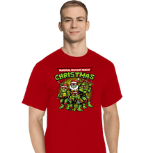 Load image into Gallery viewer, Daily_Deal_Shirts T-Shirts, Tall / Large / Red Christmas Ninjas