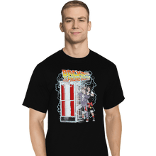 Load image into Gallery viewer, Shirts T-Shirts, Tall / Large / Black Back to the Phone Booth