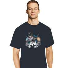 Load image into Gallery viewer, Secret_Shirts T-Shirts, Tall / Large / Dark Heather Sea Villain