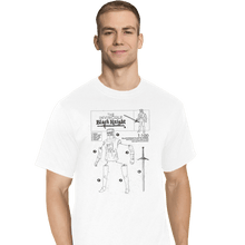 Load image into Gallery viewer, Shirts T-Shirts, Tall / Large / White The Invincible Black Knight