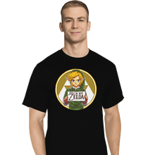 Load image into Gallery viewer, Shirts T-Shirts, Tall / Large / Black Dude, I'm Not Zelda
