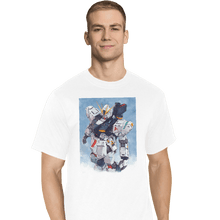 Load image into Gallery viewer, Shirts T-Shirts, Tall / Large / White Nu Watercolor