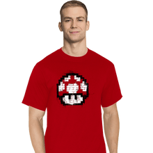 Load image into Gallery viewer, Shirts T-Shirts, Tall / Large / Red Mushroom Spray