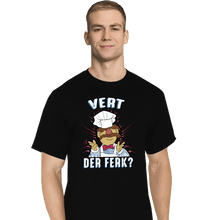 Load image into Gallery viewer, Daily_Deal_Shirts T-Shirts, Tall / Large / Black Swedish Chef