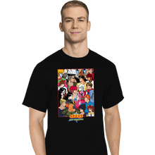 Load image into Gallery viewer, Secret_Shirts T-Shirts, Tall / Large / Black Clash of Demon World