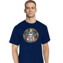 Load image into Gallery viewer, Secret_Shirts T-Shirts, Tall / Large / Navy Wonderful Time Of The Year