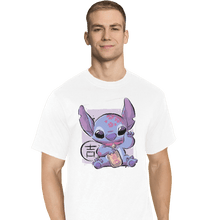 Load image into Gallery viewer, Shirts T-Shirts, Tall / Large / White Maneki Stitch
