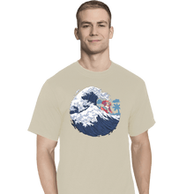 Load image into Gallery viewer, Shirts T-Shirts, Tall / Large / White Funky Wave