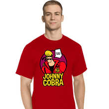 Load image into Gallery viewer, Shirts T-Shirts, Tall / Large / Red Johnny Cobra