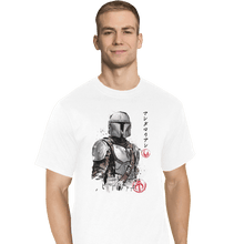 Load image into Gallery viewer, Shirts T-Shirts, Tall / Large / White Din Djarin