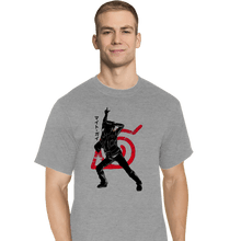 Load image into Gallery viewer, Shirts T-Shirts, Tall / Large / Sports Grey Crimson Might Guy