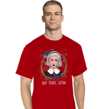 Load image into Gallery viewer, Shirts T-Shirts, Tall / Large / Red Sabrina Not Today