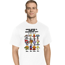 Load image into Gallery viewer, Daily_Deal_Shirts T-Shirts, Tall / Large / White Once Upon A Time In Shadaloo