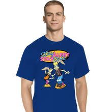 Load image into Gallery viewer, Secret_Shirts T-Shirts, Tall / Large / Royal Blue Stay Safe