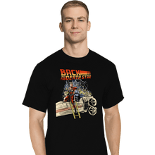 Load image into Gallery viewer, Daily_Deal_Shirts T-Shirts, Tall / Large / Black Back To The Death Star