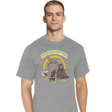Load image into Gallery viewer, Shirts T-Shirts, Tall / Large / Sports Grey Trash Can Critters
