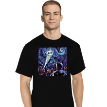 Load image into Gallery viewer, Daily_Deal_Shirts T-Shirts, Tall / Large / Black Van Gogh Never Saved Gotham