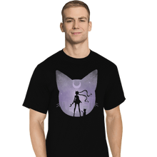 Load image into Gallery viewer, Shirts T-Shirts, Tall / Large / Black Pretty Guardian