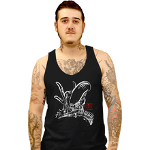Load image into Gallery viewer, Daily_Deal_Shirts Tank Top, Unisex / Small / Black The Shadow of the Space Monster