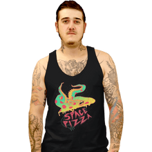 Load image into Gallery viewer, Shirts Tank Top, Unisex / Small / Black Space Pizza