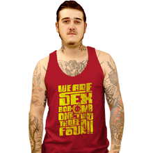Load image into Gallery viewer, Daily_Deal_Shirts Tank Top, Unisex / Small / Red 1234 Omb