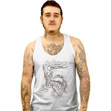Load image into Gallery viewer, Shirts Tank Top, Unisex / Small / White Hufflepuff Don't Care