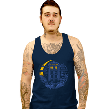 Load image into Gallery viewer, Secret_Shirts Tank Top, Unisex / Small / Navy Traveller