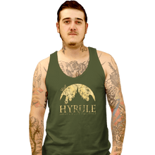 Load image into Gallery viewer, Shirts Tank Top, Unisex / Small / Military Green Hyrule Tourist