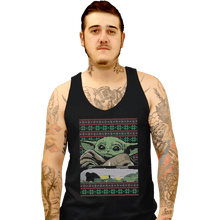 Load image into Gallery viewer, Shirts Tank Top, Unisex / Small / Black Baby Yoda Ugly Sweater