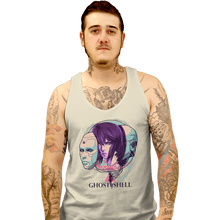 Load image into Gallery viewer, Daily_Deal_Shirts Tank Top, Unisex / Small / White Ghost In The Shell