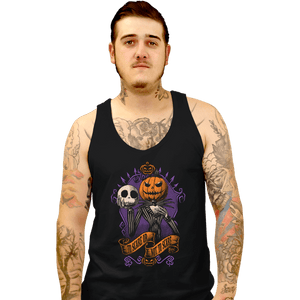 Daily_Deal_Shirts Tank Top, Unisex / Small / Black To Scare Or Not To Scare