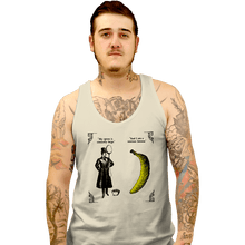 Load image into Gallery viewer, Shirts Tank Top, Unisex / Small / White The Olde Joke Of A Big Spoon And A Banana