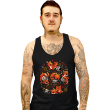 Load image into Gallery viewer, Daily_Deal_Shirts Tank Top, Unisex / Small / Black Tiny Dragon Dice

