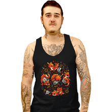 Load image into Gallery viewer, Daily_Deal_Shirts Tank Top, Unisex / Small / Black Tiny Dragon Dice