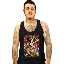 Load image into Gallery viewer, Shirts Tank Top, Unisex / Small / Black D&D Fighter