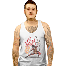 Load image into Gallery viewer, Shirts Tank Top, Unisex / Small / White The Power Of The Fire Nation