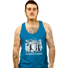Load image into Gallery viewer, Shirts Tank Top, Unisex / Small / Sapphire Congratulations