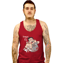Load image into Gallery viewer, Shirts Tank Top, Unisex / Small / Red Shaun And Ed