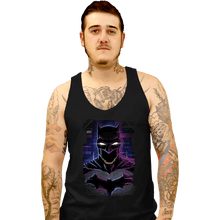 Load image into Gallery viewer, Daily_Deal_Shirts Tank Top, Unisex / Small / Black Glitch Batman