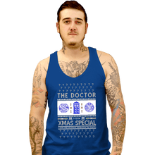 Load image into Gallery viewer, Shirts Tank Top, Unisex / Small / Royal Blue Doctor Ugly Sweater