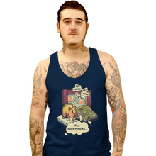 Load image into Gallery viewer, Shirts Tank Top, Unisex / Small / Navy Hero Of Nap