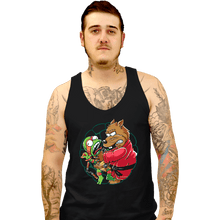 Load image into Gallery viewer, Secret_Shirts Tank Top, Unisex / Small / Black Why You Little Turtle Mikey