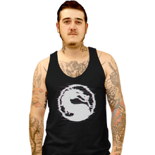 Load image into Gallery viewer, Shirts Tank Top, Unisex / Small / Black Mortal Glitch