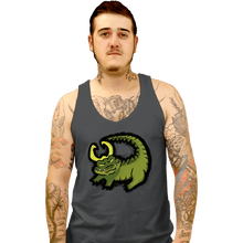 Load image into Gallery viewer, Shirts Tank Top, Unisex / Small / Charcoal The Alligator King