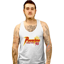 Load image into Gallery viewer, Daily_Deal_Shirts Tank Top, Unisex / Small / White Powerline Tour 95