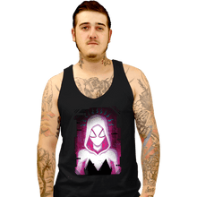 Load image into Gallery viewer, Daily_Deal_Shirts Tank Top, Unisex / Small / Black Glitch Spider-Gwen