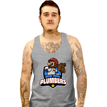 Load image into Gallery viewer, Daily_Deal_Shirts Tank Top, Unisex / Small / Sports Grey Go Plumbers